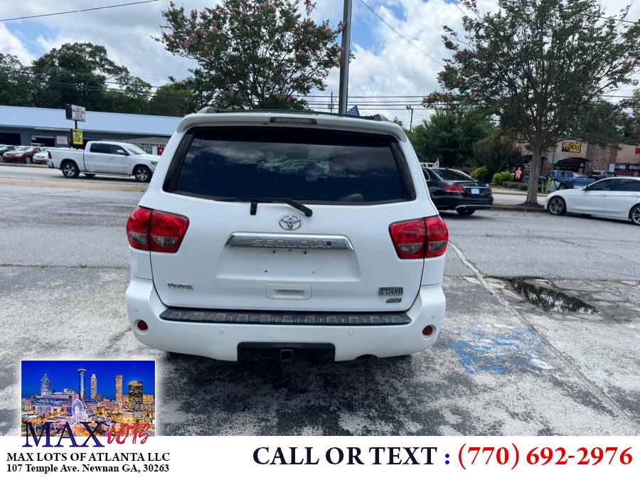 2010 Toyota Sequoia 4WD LV8 FFV 6-Spd AT Ltd (Natl), available for sale in Newnan, Georgia | Max Lots of Atlanta LLC. Newnan, Georgia 2010 Toyota Sequoia 4WD LV8 FFV 6-Spd AT Ltd (Natl), available for sale in Newnan, Georgia | Max Lots of Atlanta LLC. Newnan, Georgia