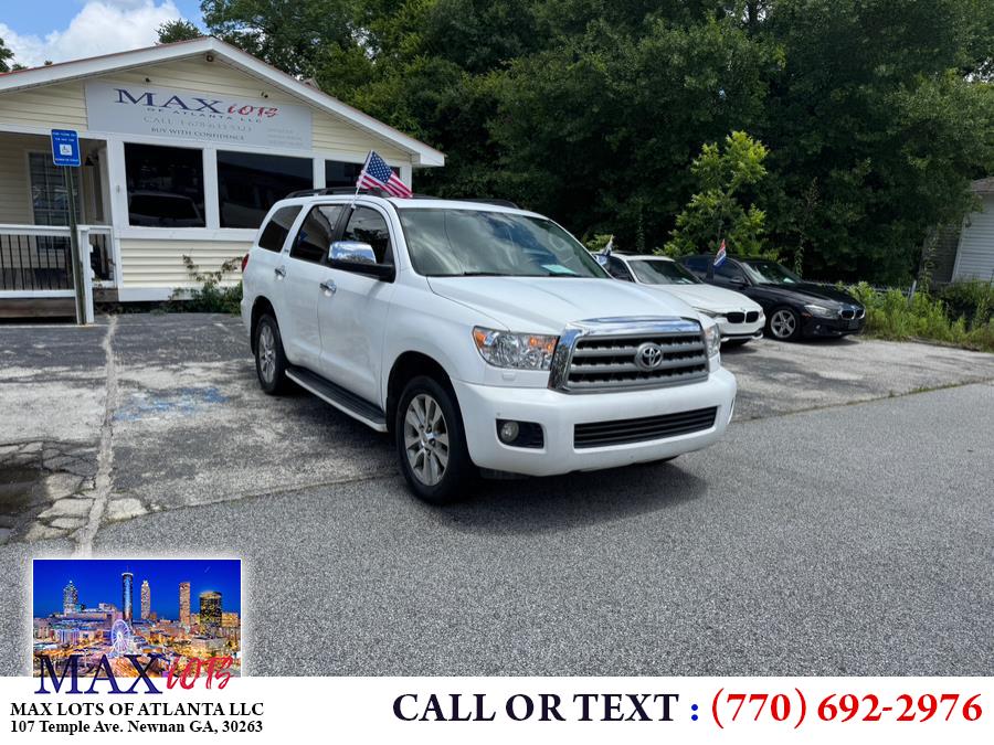 2010 Toyota Sequoia 4WD LV8 FFV 6-Spd AT Ltd (Natl), available for sale in Newnan, Georgia | Max Lots of Atlanta LLC. Newnan, Georgia 2010 Toyota Sequoia 4WD LV8 FFV 6-Spd AT Ltd (Natl), available for sale in Newnan, Georgia | Max Lots of Atlanta LLC. Newnan, Georgia