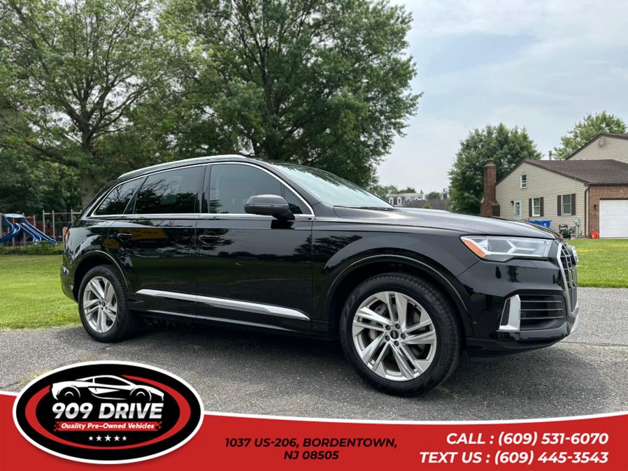 2021 Audi Q7 Premium Plus 55 TFSI quattro, available for sale in BORDENTOWN, New Jersey | 909 Drive. BORDENTOWN, New Jersey 2021 Audi Q7 Premium Plus 55 TFSI quattro, available for sale in BORDENTOWN, New Jersey | 909 Drive. BORDENTOWN, New Jersey