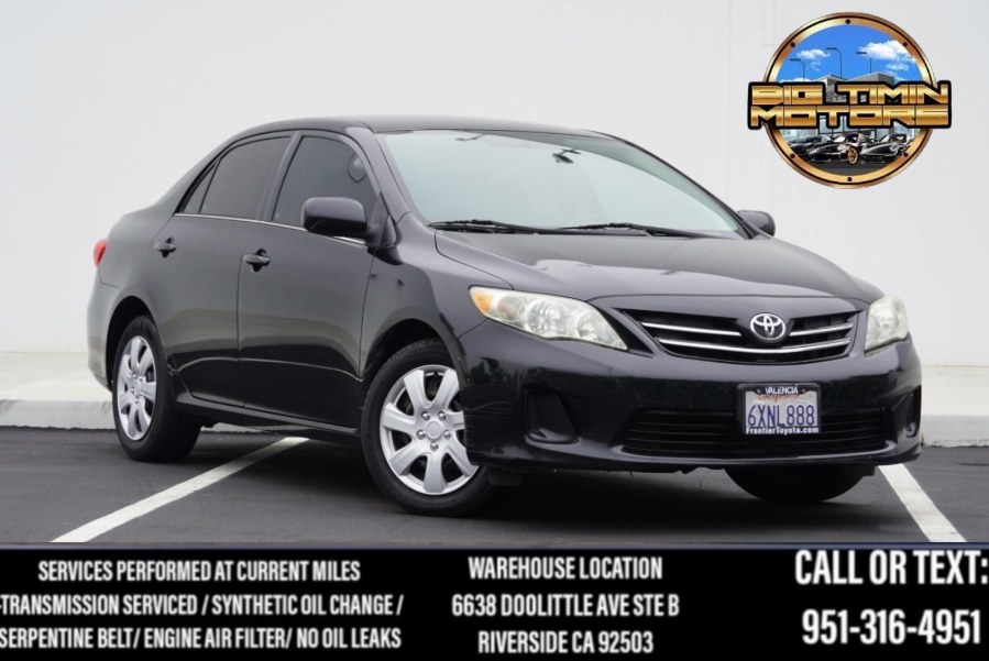 Used 2013 Toyota Corolla LE in Riverside, California | Big Timin Motors LLC. Riverside, California