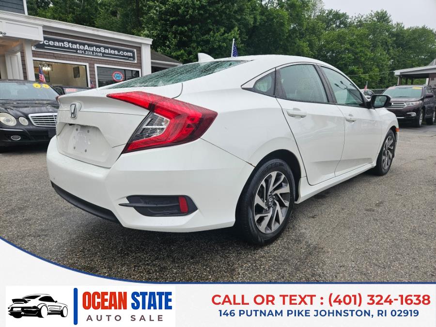 2017 Honda Civic Sedan EX CVT, available for sale in Johnston, Rhode Island | Ocean State Auto Sales. Johnston, Rhode Island 2017 Honda Civic Sedan EX CVT, available for sale in Johnston, Rhode Island | Ocean State Auto Sales. Johnston, Rhode Island