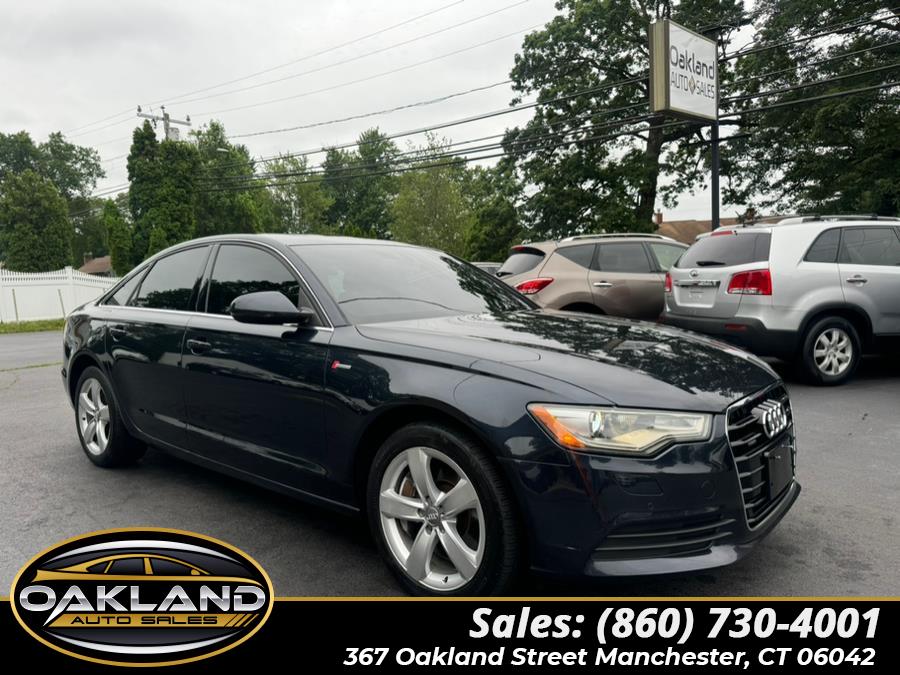 Used 2012 Audi A6 in Manchester, Connecticut | Oakland Auto Sales. Manchester, Connecticut