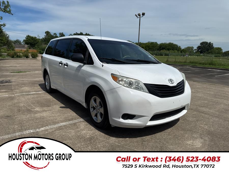 2012 Toyota Sienna 5dr 8-Pass Van I4 LE FWD (Natl), available for sale in Houston, Texas | Houston Motors Group LLC. Houston, Texas 2012 Toyota Sienna 5dr 8-Pass Van I4 LE FWD (Natl), available for sale in Houston, Texas | Houston Motors Group LLC. Houston, Texas