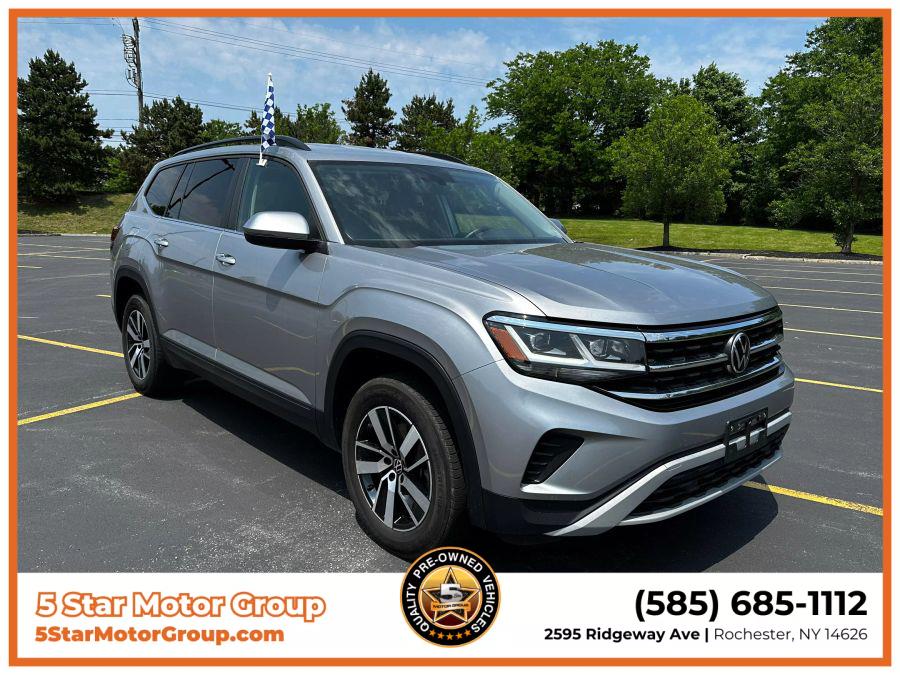 2023 Volkswagen Atlas SE 4MOTION Sport Utility 4D, available for sale in Rochester, New York | 5 Star Motor Group. Rochester, New York 2023 Volkswagen Atlas SE 4MOTION Sport Utility 4D, available for sale in Rochester, New York | 5 Star Motor Group. Rochester, New York