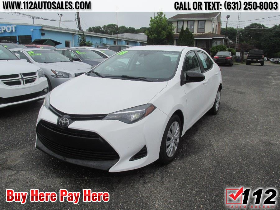 Used 2018 Toyota Corolla Se; Le; Xle; in Patchogue, New York | 112 Auto Sales. Patchogue, New York