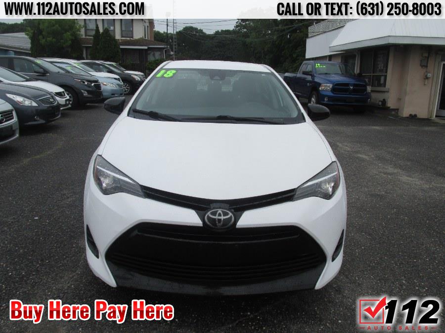 2018 Toyota Corolla Se; Le; Xle; LE CVT (Natl), available for sale in Patchogue, New York | 112 Auto Sales. Patchogue, New York 2018 Toyota Corolla Se; Le; Xle; LE CVT (Natl), available for sale in Patchogue, New York | 112 Auto Sales. Patchogue, New York