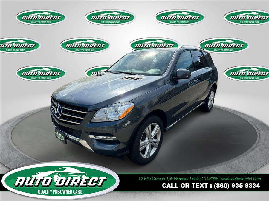 2015 Mercedes-Benz M-Class 4MATIC 4dr ML 350, available for sale in Windsor Locks, Connecticut | Auto Direct LLC. Windsor Locks, Connecticut