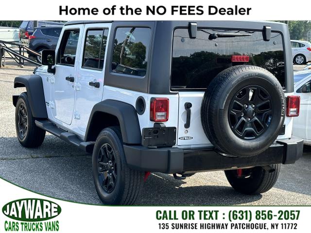 2016 Jeep Wrangler Unlimited 4WD 4dr Willys Wheeler, available for sale in Patchogue, New York | Jayware Cars Trucks Vans. Patchogue, New York 2016 Jeep Wrangler Unlimited 4WD 4dr Willys Wheeler, available for sale in Patchogue, New York | Jayware Cars Trucks Vans. Patchogue, New York