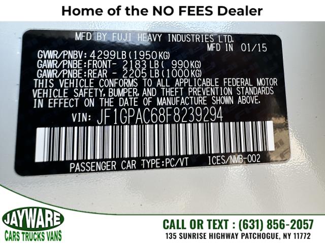 2015 Subaru Impreza Wagon 5dr CVT 2.0i Premium, available for sale in Patchogue, New York | Jayware Cars Trucks Vans. Patchogue, New York 2015 Subaru Impreza Wagon 5dr CVT 2.0i Premium, available for sale in Patchogue, New York | Jayware Cars Trucks Vans. Patchogue, New York