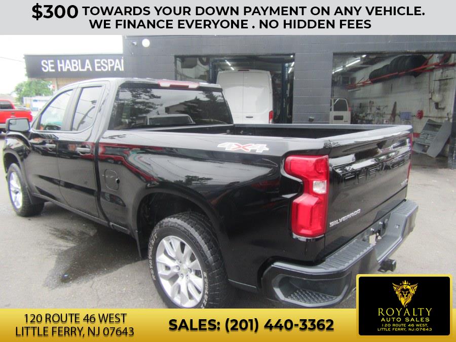 2020 Chevrolet Silverado 1500 4WD Double Cab 147" Custom, available for sale in Little Ferry, New Jersey | Royalty Auto Sales. Little Ferry, New Jersey 2020 Chevrolet Silverado 1500 4WD Double Cab 147" Custom, available for sale in Little Ferry, New Jersey | Royalty Auto Sales. Little Ferry, New Jersey