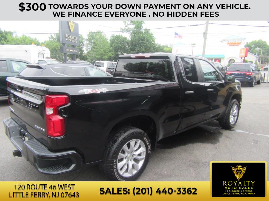 2020 Chevrolet Silverado 1500 4WD Double Cab 147" Custom, available for sale in Little Ferry, New Jersey | Royalty Auto Sales. Little Ferry, New Jersey 2020 Chevrolet Silverado 1500 4WD Double Cab 147" Custom, available for sale in Little Ferry, New Jersey | Royalty Auto Sales. Little Ferry, New Jersey