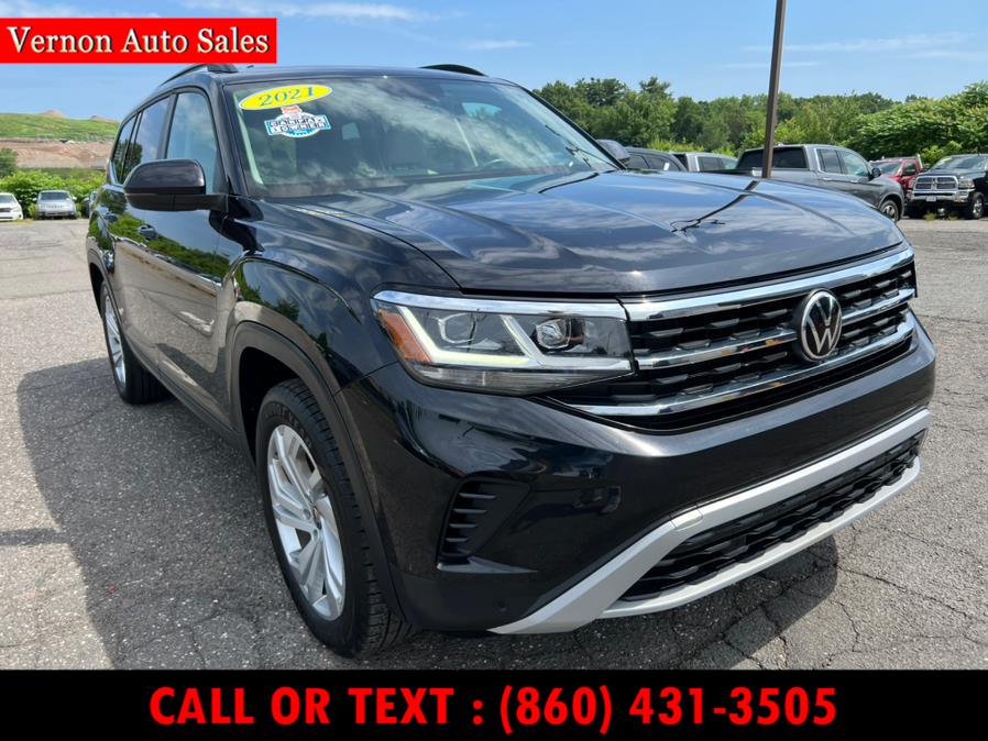 2021 Volkswagen Atlas 3.6L V6 SE w/Technology 4MOTION *Ltd Avail*, available for sale in Manchester, Connecticut | Vernon Auto Sale & Service. Manchester, Connecticut 2021 Volkswagen Atlas 3.6L V6 SE w/Technology 4MOTION *Ltd Avail*, available for sale in Manchester, Connecticut | Vernon Auto Sale & Service. Manchester, Connecticut