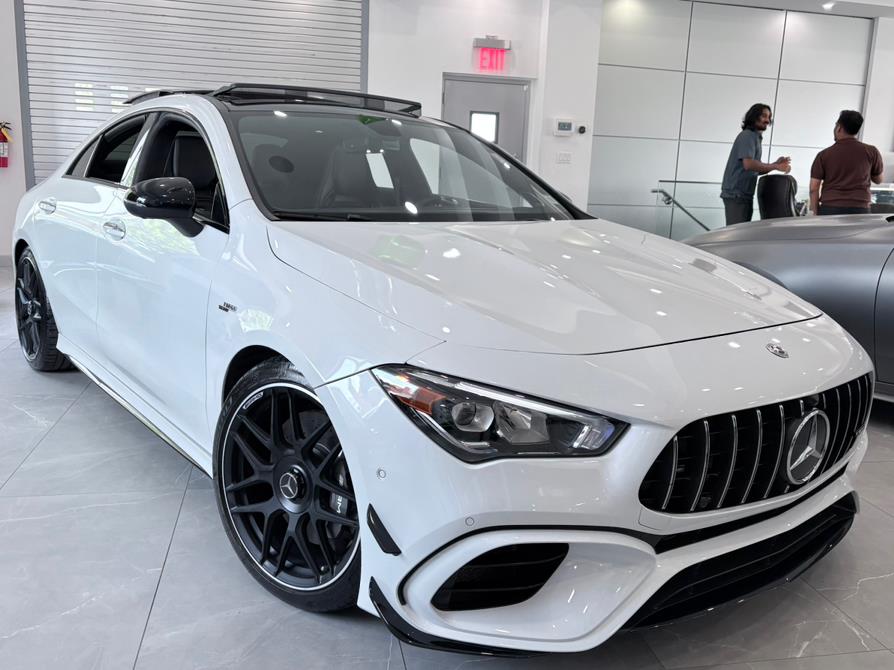 2022 Mercedes-Benz CLA AMG CLA 45 4MATIC Coupe, available for sale in Franklin Square, New York | Luxury Motor Club. Franklin Square, New York 2022 Mercedes-Benz CLA AMG CLA 45 4MATIC Coupe, available for sale in Franklin Square, New York | Luxury Motor Club. Franklin Square, New York