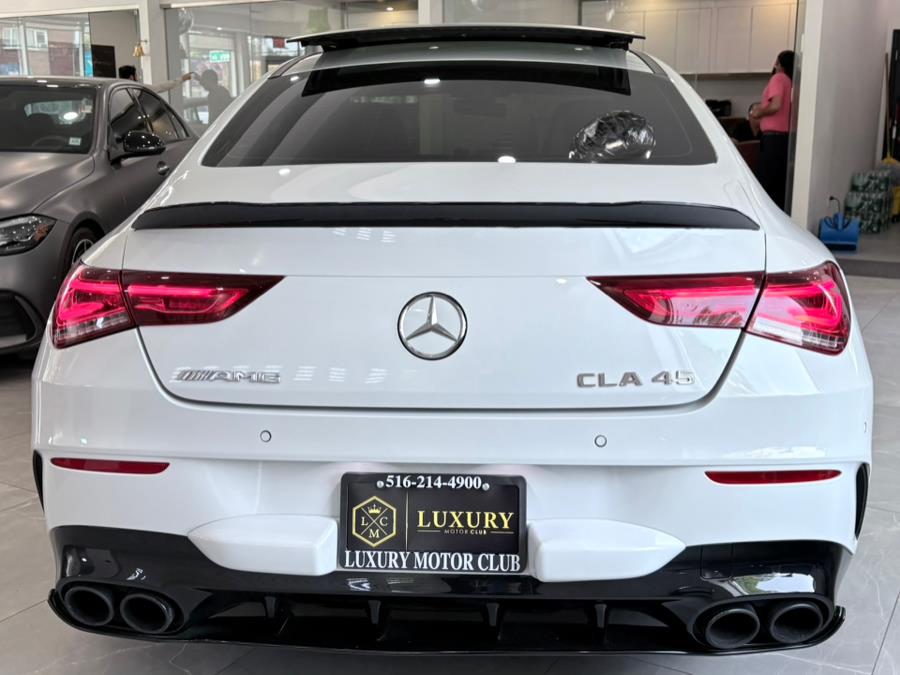 2022 Mercedes-Benz CLA AMG CLA 45 4MATIC Coupe, available for sale in Franklin Square, New York | Luxury Motor Club. Franklin Square, New York 2022 Mercedes-Benz CLA AMG CLA 45 4MATIC Coupe, available for sale in Franklin Square, New York | Luxury Motor Club. Franklin Square, New York
