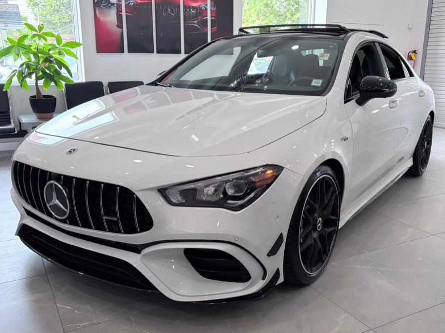 2022 Mercedes-Benz CLA AMG CLA 45 4MATIC Coupe, available for sale in Franklin Square, New York | Luxury Motor Club. Franklin Square, New York 2022 Mercedes-Benz CLA AMG CLA 45 4MATIC Coupe, available for sale in Franklin Square, New York | Luxury Motor Club. Franklin Square, New York