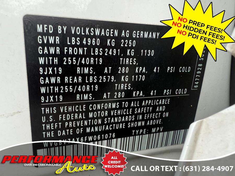 2015 Volkswagen Tiguan 4MOTION 4dr Auto R-Line, available for sale in Bohemia, New York | Performance Auto Inc. Bohemia, New York 2015 Volkswagen Tiguan 4MOTION 4dr Auto R-Line, available for sale in Bohemia, New York | Performance Auto Inc. Bohemia, New York