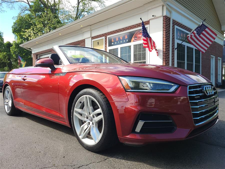 2019 Audi A5 Cabriolet Premium 45 TFSI quattro, available for sale in Canton, Connecticut | Lava Motors. Canton, Connecticut 2019 Audi A5 Cabriolet Premium 45 TFSI quattro, available for sale in Canton, Connecticut | Lava Motors. Canton, Connecticut