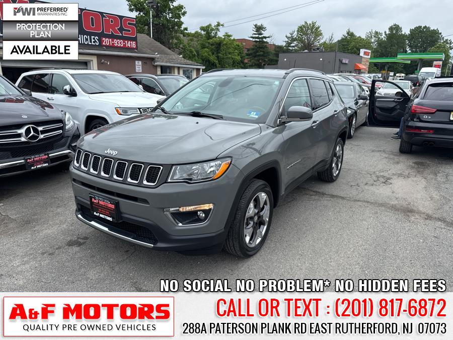 2020 Jeep Compass Limited 4x4, available for sale in East Rutherford, New Jersey | A&F Motors LLC. East Rutherford, New Jersey 2020 Jeep Compass Limited 4x4, available for sale in East Rutherford, New Jersey | A&F Motors LLC. East Rutherford, New Jersey