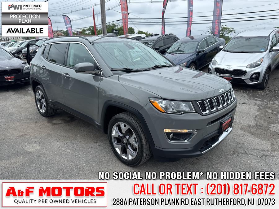 2020 Jeep Compass Limited 4x4, available for sale in East Rutherford, New Jersey | A&F Motors LLC. East Rutherford, New Jersey 2020 Jeep Compass Limited 4x4, available for sale in East Rutherford, New Jersey | A&F Motors LLC. East Rutherford, New Jersey