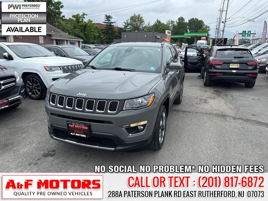2020 Jeep Compass Limited 4x4, available for sale in East Rutherford, New Jersey | A&F Motors LLC. East Rutherford, New Jersey 2020 Jeep Compass Limited 4x4, available for sale in East Rutherford, New Jersey | A&F Motors LLC. East Rutherford, New Jersey