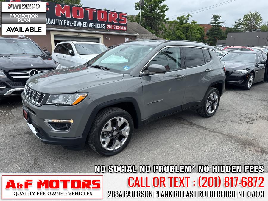 2020 Jeep Compass Limited 4x4, available for sale in East Rutherford, New Jersey | A&F Motors LLC. East Rutherford, New Jersey 2020 Jeep Compass Limited 4x4, available for sale in East Rutherford, New Jersey | A&F Motors LLC. East Rutherford, New Jersey