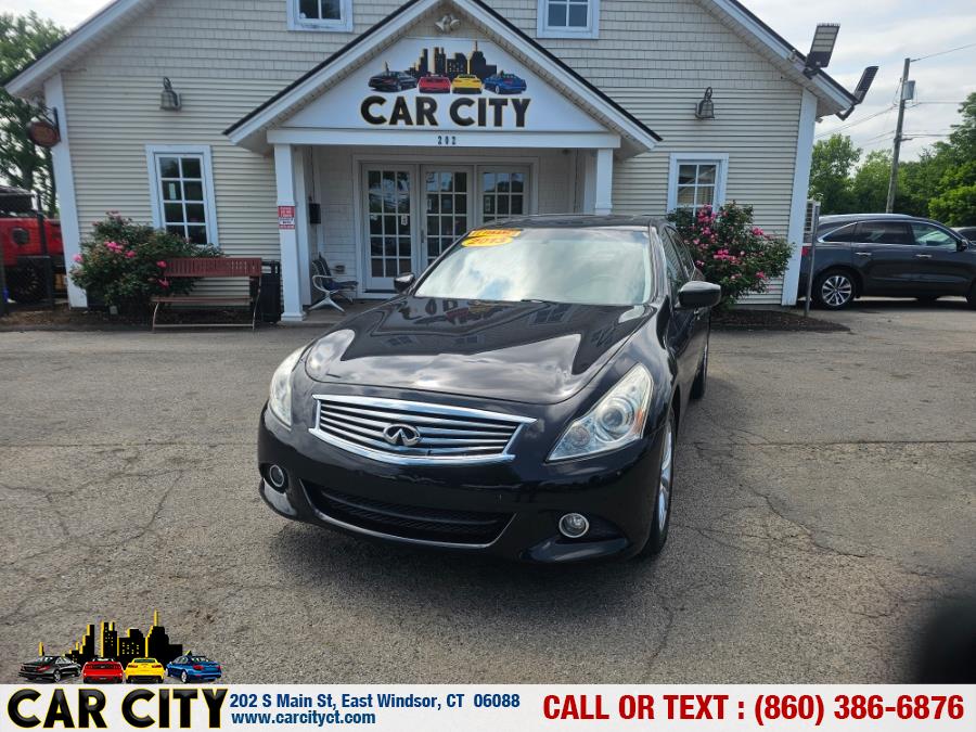 2013 Infiniti G37 Sedan 4dr x AWD, available for sale in East Windsor, Connecticut | Car City LLC. East Windsor, Connecticut 2013 Infiniti G37 Sedan 4dr x AWD, available for sale in East Windsor, Connecticut | Car City LLC. East Windsor, Connecticut