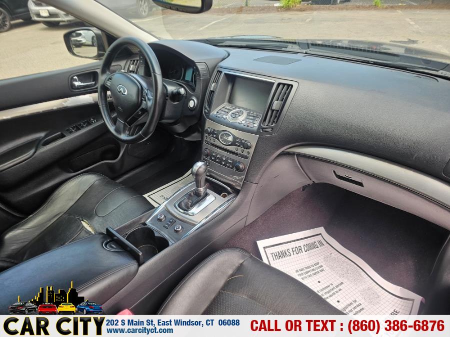 2013 Infiniti G37 Sedan 4dr x AWD, available for sale in East Windsor, Connecticut | Car City LLC. East Windsor, Connecticut 2013 Infiniti G37 Sedan 4dr x AWD, available for sale in East Windsor, Connecticut | Car City LLC. East Windsor, Connecticut