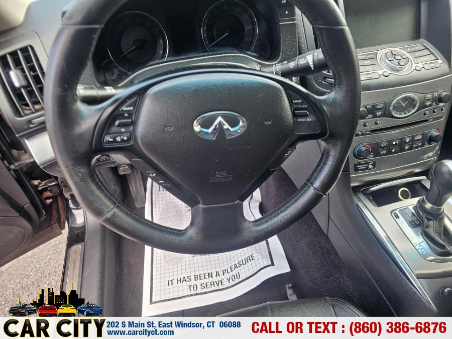 2013 Infiniti G37 Sedan 4dr x AWD, available for sale in East Windsor, Connecticut | Car City LLC. East Windsor, Connecticut 2013 Infiniti G37 Sedan 4dr x AWD, available for sale in East Windsor, Connecticut | Car City LLC. East Windsor, Connecticut