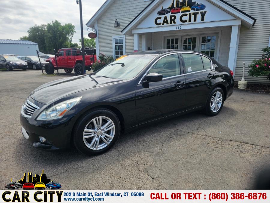 2013 Infiniti G37 Sedan 4dr x AWD, available for sale in East Windsor, Connecticut | Car City LLC. East Windsor, Connecticut 2013 Infiniti G37 Sedan 4dr x AWD, available for sale in East Windsor, Connecticut | Car City LLC. East Windsor, Connecticut