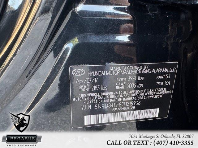 2018 Hyundai Elantra SEL 2.0L Auto (Alabama), available for sale in Orlando, Florida | Pegasus Auto Exchange. Orlando, Florida 2018 Hyundai Elantra SEL 2.0L Auto (Alabama), available for sale in Orlando, Florida | Pegasus Auto Exchange. Orlando, Florida