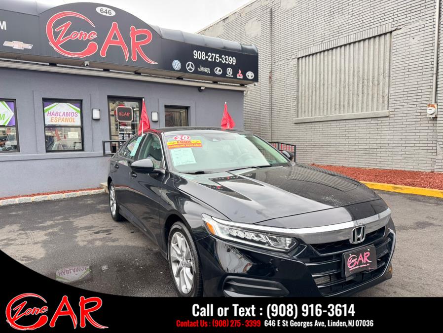 2020 Honda Accord Sedan LX 1.5T CVT, available for sale in Linden, New Jersey | Car Zone. Linden, New Jersey 2020 Honda Accord Sedan LX 1.5T CVT, available for sale in Linden, New Jersey | Car Zone. Linden, New Jersey