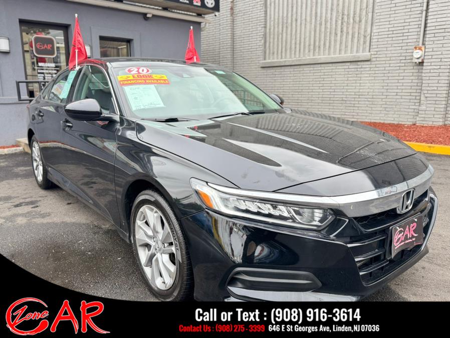 2020 Honda Accord Sedan LX 1.5T CVT, available for sale in Linden, New Jersey | Car Zone. Linden, New Jersey 2020 Honda Accord Sedan LX 1.5T CVT, available for sale in Linden, New Jersey | Car Zone. Linden, New Jersey