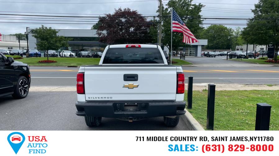 2018 Chevrolet Silverado 1500 4WD Crew Cab 143.5" Work Truck, available for sale in Saint James, New York | USA Auto Find. Saint James, New York 2018 Chevrolet Silverado 1500 4WD Crew Cab 143.5" Work Truck, available for sale in Saint James, New York | USA Auto Find. Saint James, New York