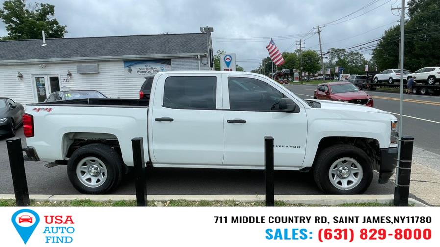 2018 Chevrolet Silverado 1500 4WD Crew Cab 143.5" Work Truck, available for sale in Saint James, New York | USA Auto Find. Saint James, New York 2018 Chevrolet Silverado 1500 4WD Crew Cab 143.5" Work Truck, available for sale in Saint James, New York | USA Auto Find. Saint James, New York