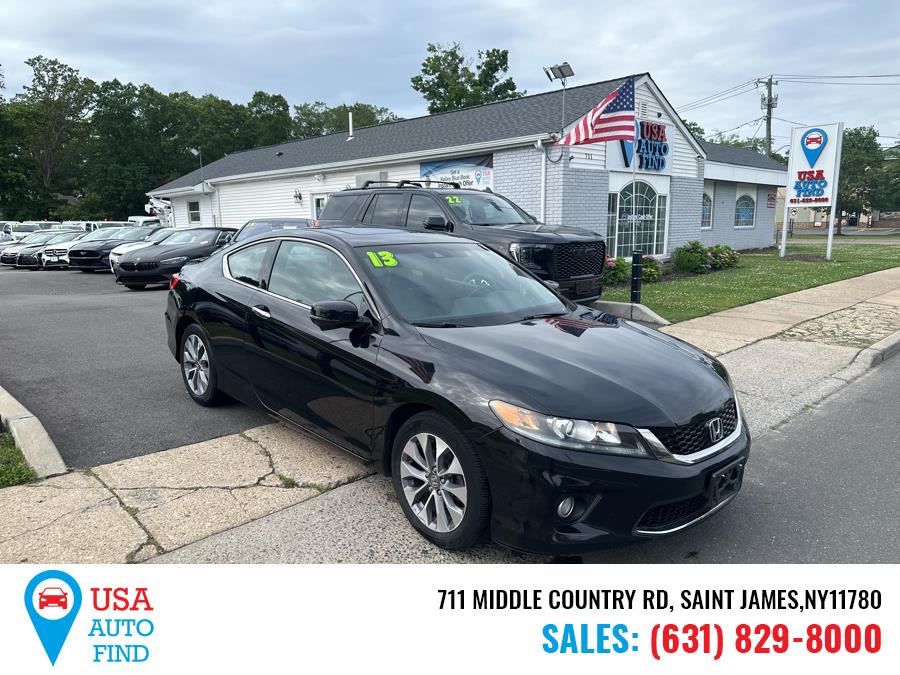 2013 Honda Accord Cpe 2dr I4 Auto EX-L, available for sale in Saint James, New York | USA Auto Find. Saint James, New York 2013 Honda Accord Cpe 2dr I4 Auto EX-L, available for sale in Saint James, New York | USA Auto Find. Saint James, New York