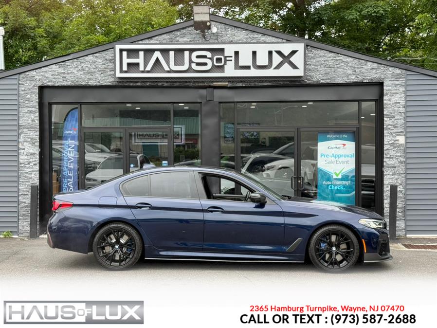 2021 BMW 5 Series M550i xDrive Sedan, available for sale in Wayne, New Jersey | Haus of Lux. Wayne, New Jersey 2021 BMW 5 Series M550i xDrive Sedan, available for sale in Wayne, New Jersey | Haus of Lux. Wayne, New Jersey