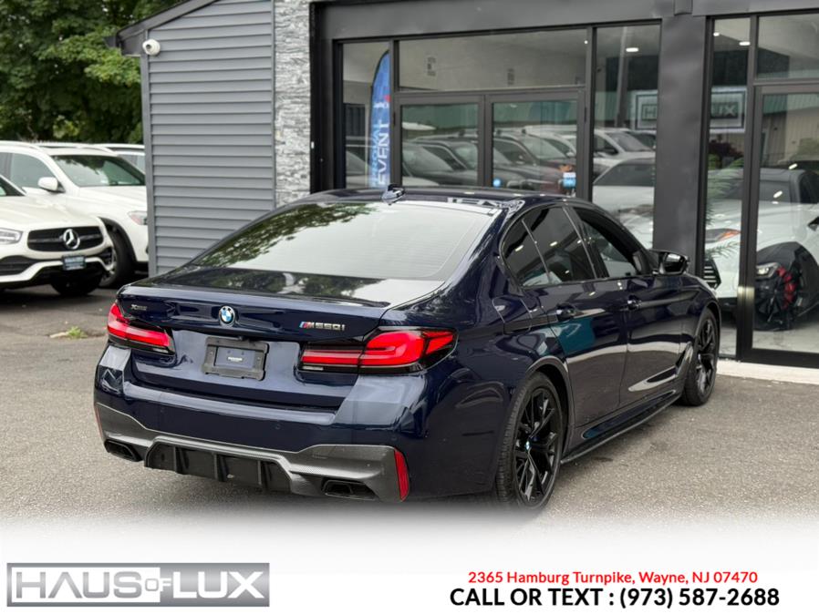 2021 BMW 5 Series M550i xDrive Sedan, available for sale in Wayne, New Jersey | Haus of Lux. Wayne, New Jersey 2021 BMW 5 Series M550i xDrive Sedan, available for sale in Wayne, New Jersey | Haus of Lux. Wayne, New Jersey