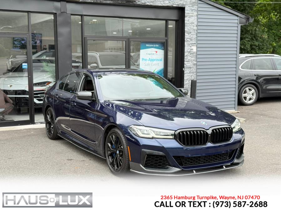2021 BMW 5 Series M550i xDrive Sedan, available for sale in Wayne, New Jersey | Haus of Lux. Wayne, New Jersey 2021 BMW 5 Series M550i xDrive Sedan, available for sale in Wayne, New Jersey | Haus of Lux. Wayne, New Jersey