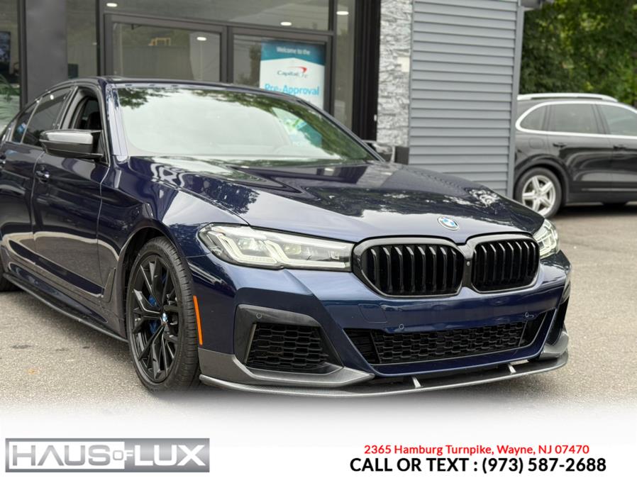 2021 BMW 5 Series M550i xDrive Sedan, available for sale in Wayne, New Jersey | Haus of Lux. Wayne, New Jersey 2021 BMW 5 Series M550i xDrive Sedan, available for sale in Wayne, New Jersey | Haus of Lux. Wayne, New Jersey