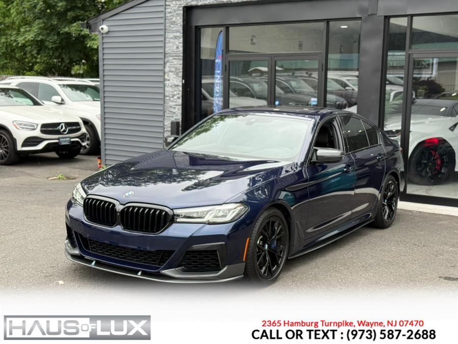 2021 BMW 5 Series M550i xDrive Sedan, available for sale in Wayne, New Jersey | Haus of Lux. Wayne, New Jersey 2021 BMW 5 Series M550i xDrive Sedan, available for sale in Wayne, New Jersey | Haus of Lux. Wayne, New Jersey