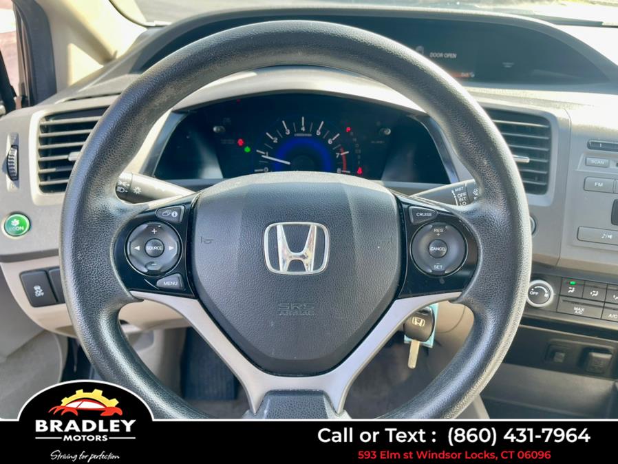 2012 Honda Civic LX PZEV, available for sale in Windsor Locks, Connecticut | Bradley Motors Inc. Windsor Locks, Connecticut 2012 Honda Civic LX PZEV, available for sale in Windsor Locks, Connecticut | Bradley Motors Inc. Windsor Locks, Connecticut