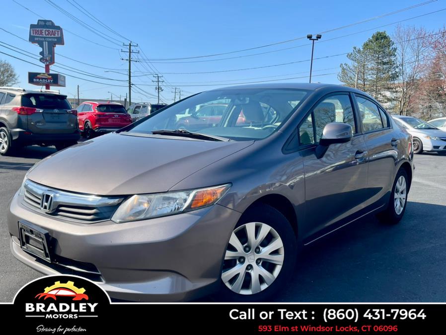2012 Honda Civic LX PZEV, available for sale in Windsor Locks, Connecticut | Bradley Motors Inc. Windsor Locks, Connecticut 2012 Honda Civic LX PZEV, available for sale in Windsor Locks, Connecticut | Bradley Motors Inc. Windsor Locks, Connecticut