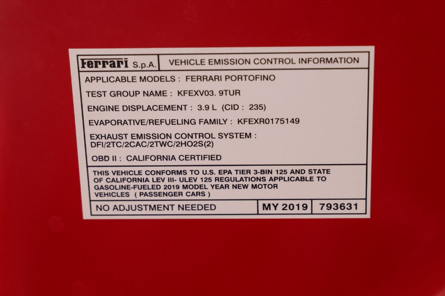 2019 Ferrari Portofino Convertible, available for sale in North Salem, New York | Meccanic Shop North Inc. North Salem, New York 2019 Ferrari Portofino Convertible, available for sale in North Salem, New York | Meccanic Shop North Inc. North Salem, New York