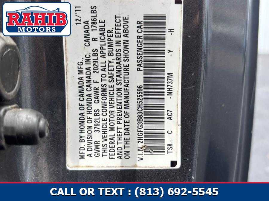 2012 Honda Civic Cpe 2dr Auto EX, available for sale in Orlando, Florida | RAHIB INC. Orlando, Florida 2012 Honda Civic Cpe 2dr Auto EX, available for sale in Orlando, Florida | RAHIB INC. Orlando, Florida