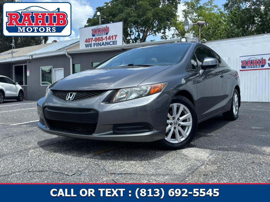 2012 Honda Civic Cpe 2dr Auto EX, available for sale in Orlando, Florida | RAHIB INC. Orlando, Florida 2012 Honda Civic Cpe 2dr Auto EX, available for sale in Orlando, Florida | RAHIB INC. Orlando, Florida