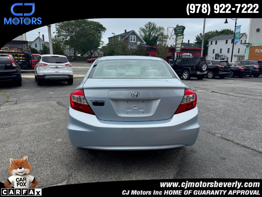 2012 Honda Civic Sdn 4dr Auto LX, available for sale in Beverly, Massachusetts | CJ Motors Inc. Beverly, Massachusetts 2012 Honda Civic Sdn 4dr Auto LX, available for sale in Beverly, Massachusetts | CJ Motors Inc. Beverly, Massachusetts
