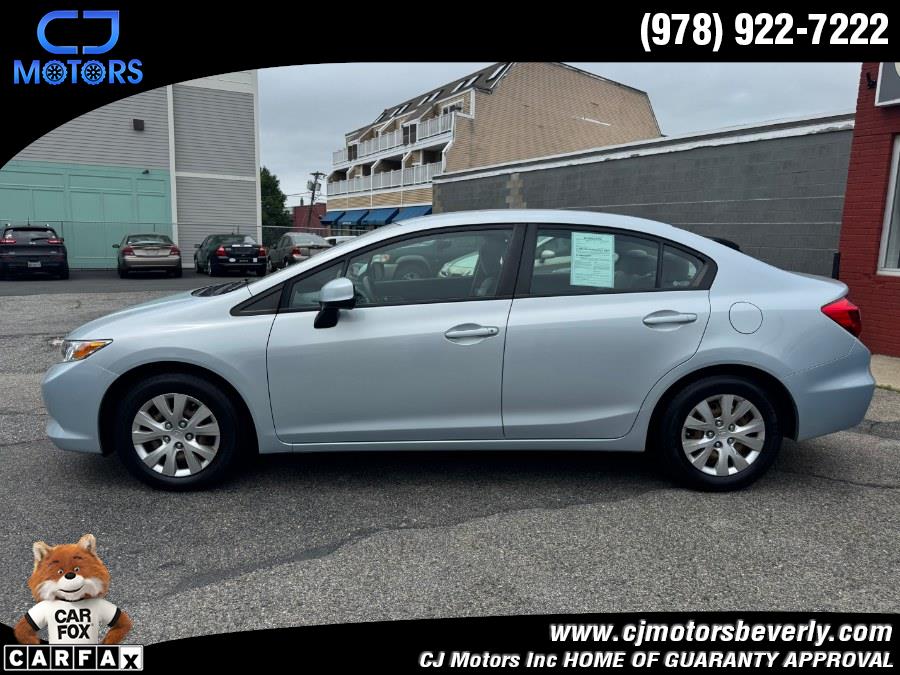 2012 Honda Civic Sdn 4dr Auto LX, available for sale in Beverly, Massachusetts | CJ Motors Inc. Beverly, Massachusetts 2012 Honda Civic Sdn 4dr Auto LX, available for sale in Beverly, Massachusetts | CJ Motors Inc. Beverly, Massachusetts