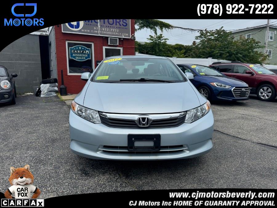 2012 Honda Civic Sdn 4dr Auto LX, available for sale in Beverly, Massachusetts | CJ Motors Inc. Beverly, Massachusetts 2012 Honda Civic Sdn 4dr Auto LX, available for sale in Beverly, Massachusetts | CJ Motors Inc. Beverly, Massachusetts