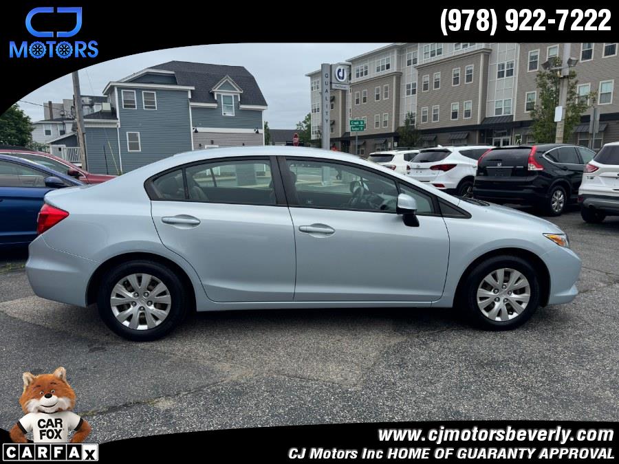 2012 Honda Civic Sdn 4dr Auto LX, available for sale in Beverly, Massachusetts | CJ Motors Inc. Beverly, Massachusetts 2012 Honda Civic Sdn 4dr Auto LX, available for sale in Beverly, Massachusetts | CJ Motors Inc. Beverly, Massachusetts