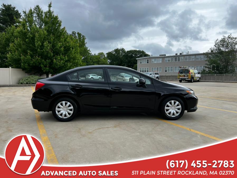 2012 Honda Civic Sdn 4dr Auto LX PZEV, available for sale in Rockland, Massachusetts | ADVANCED. Rockland, Massachusetts 2012 Honda Civic Sdn 4dr Auto LX PZEV, available for sale in Rockland, Massachusetts | ADVANCED. Rockland, Massachusetts